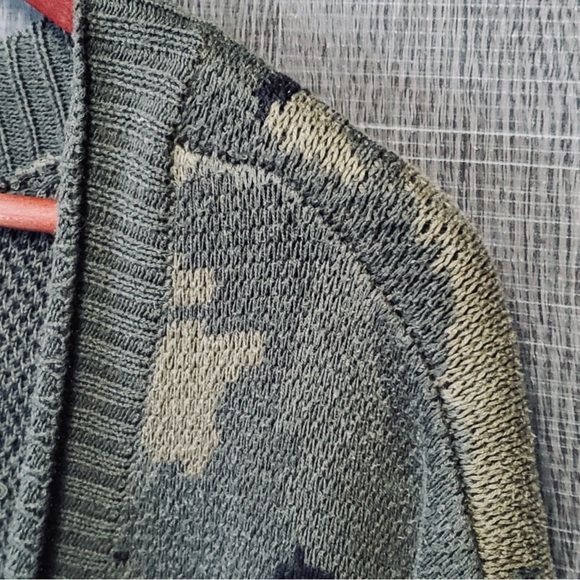 Billabong Camo Print Cardigan Large - Picture 4 of 7